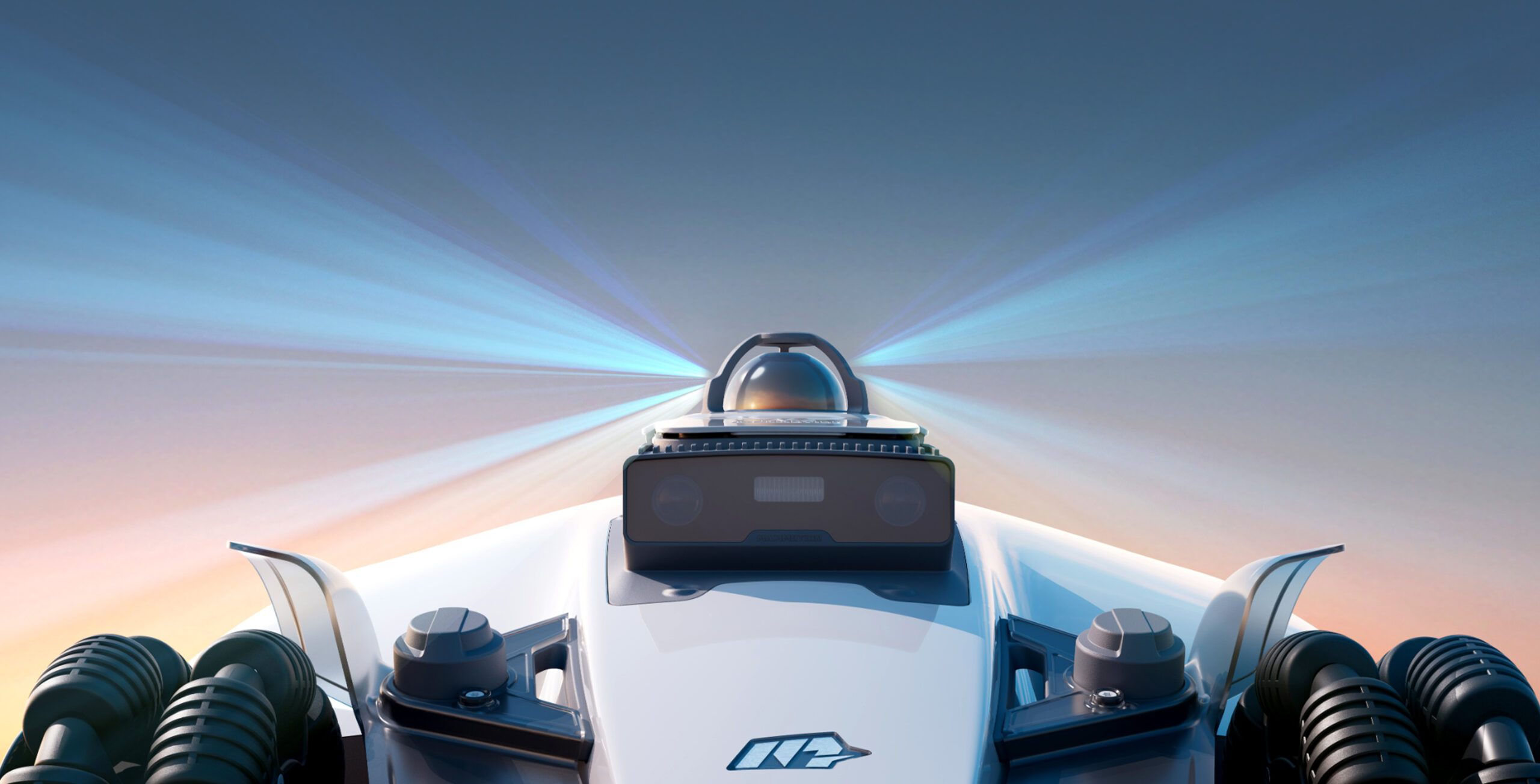 Mammotion LUBA 3 awd robotfűnyíró a világ első Tri- Fusion pozicionáló rendszerével felszerelve