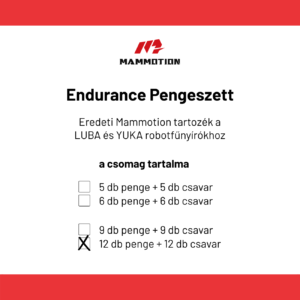 'Endurance' pótpenge szett - 12 db