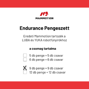 'Endurance' pótpenge szett - 9 db